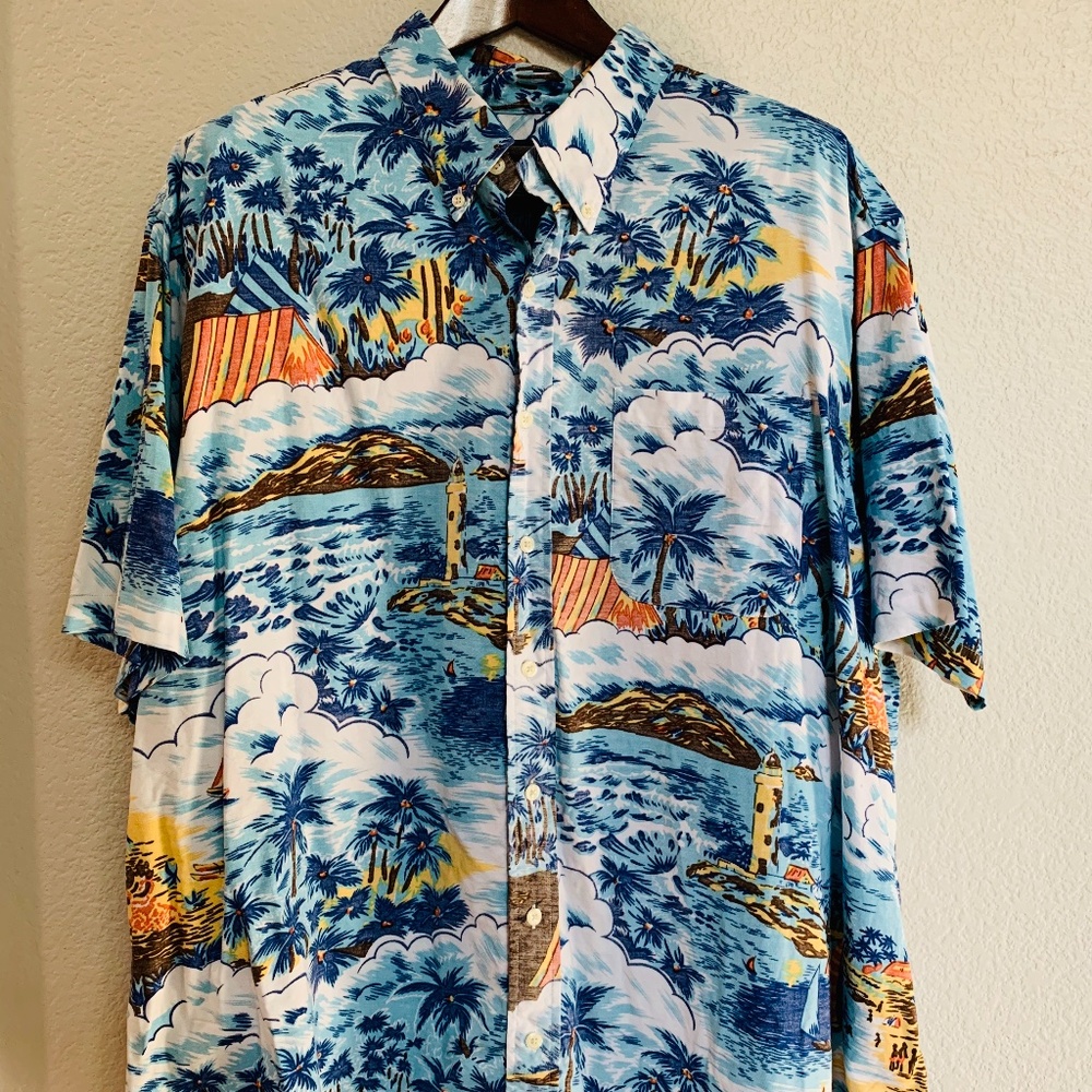 Brooks Brothers Short Sleeve Aloha Shirt